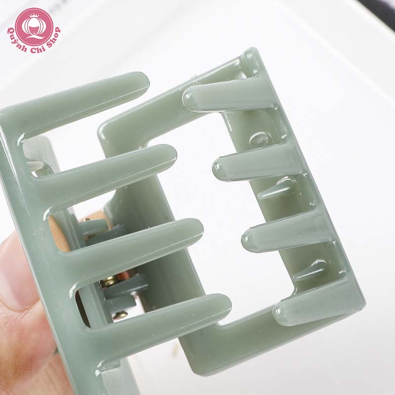 Kẹp tóc càng cua mini cho bé phong cách Hàn Quốc, cặp tóc vuông 5cm cute dễ thương