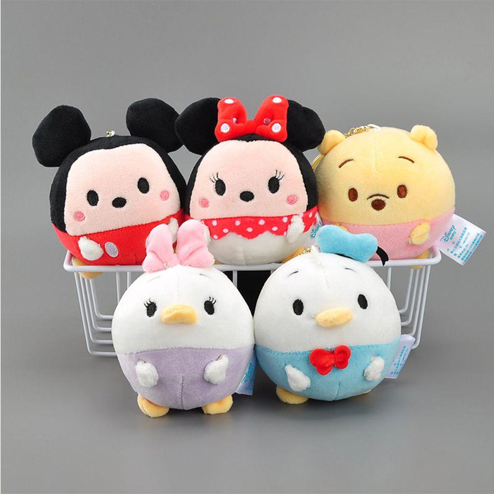 Móc Khóa Hình Chuột Mickey Nhồi Bông Hoạt Hình Xinh Xắn