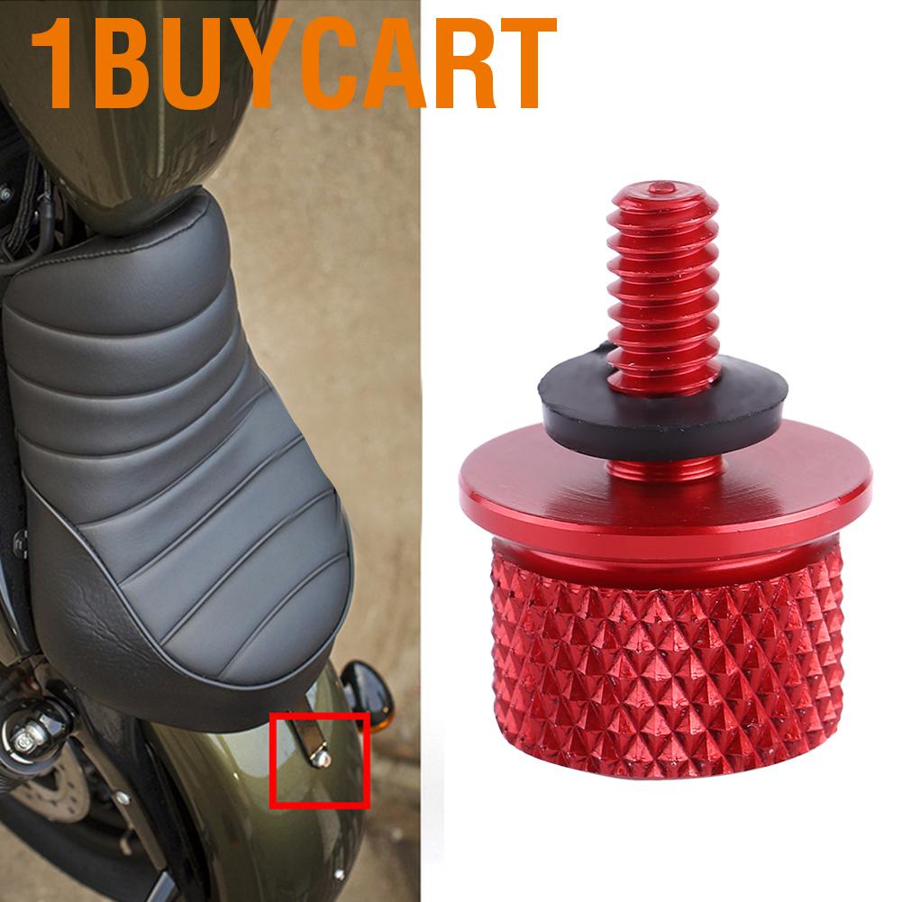 Phụ kiện bu lông ghế sau ren 1/4&quot;(6mm) bằng nhôm dành cho xe máy