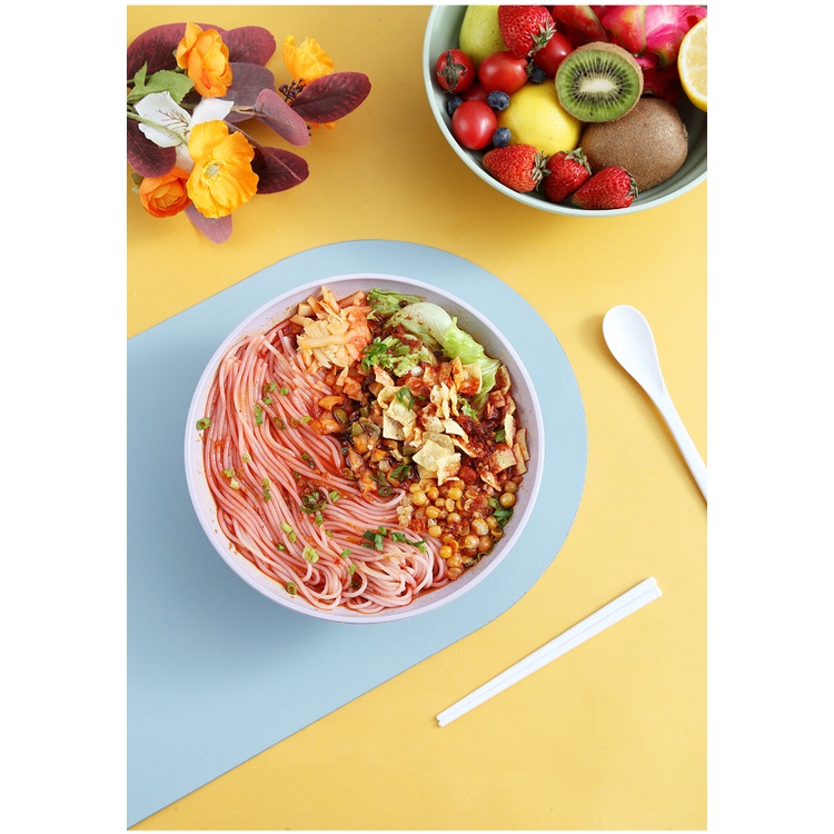 Tô Nhựa Đựng Mì Ý Cỡ Lớn 7-Inch Chống Sốc Phong Cách Nhật Bản