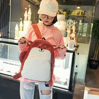 (Sẵn) BALO ulzzang con cún mặt xệ