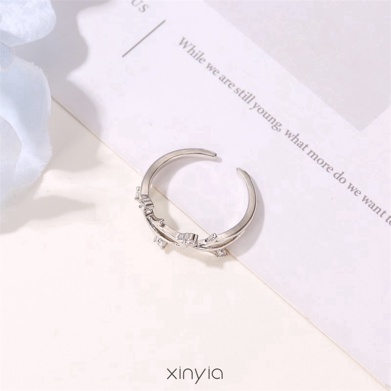 Nhẫn thiết kế giả hình dây mây điều chỉnh được