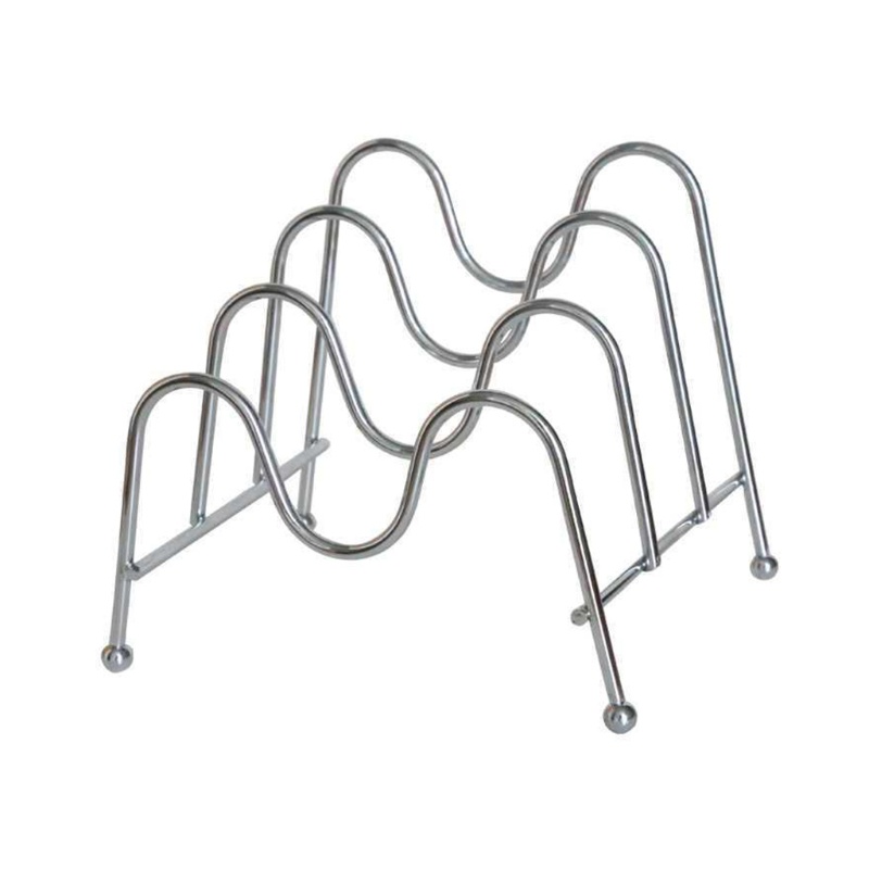 Giá Đỡ Nắp Nồi / Thớt Bằng Kim Loại Tiện Dụng Cho Nhà Bếp