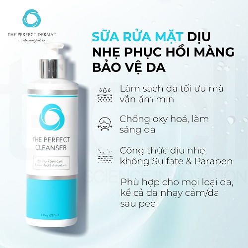 Sữa rửa mặt phục hồi màng bảo vệ da The Perfect Cleanser