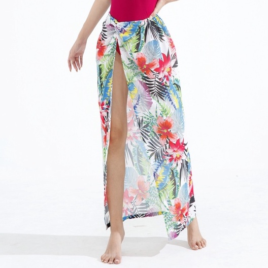 Váy sarong cao cấp 𝐕𝐈𝐕𝐈𝐀𝐍 kiểu dáng dài - Floral - VC014_FLO