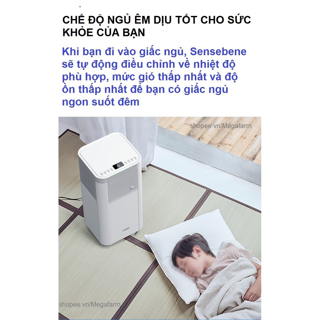 ĐIỀU HÒA (MÁY LẠNH) DI ĐỘNG THÔNG MINH SENSEBENE CÔNG NGHỆ ĐỨC