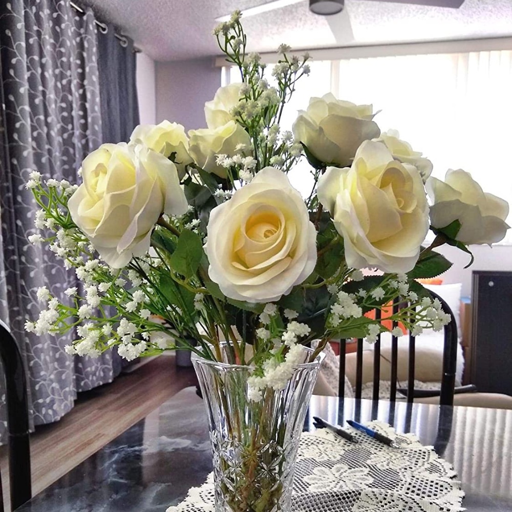 1 Bó Hoa Gypsophila Nhân Tạo Để Bàn Trang Trí Giáng Sinh / Tiệc Cưới / Làm Đạo Cụ Chụp Ảnh