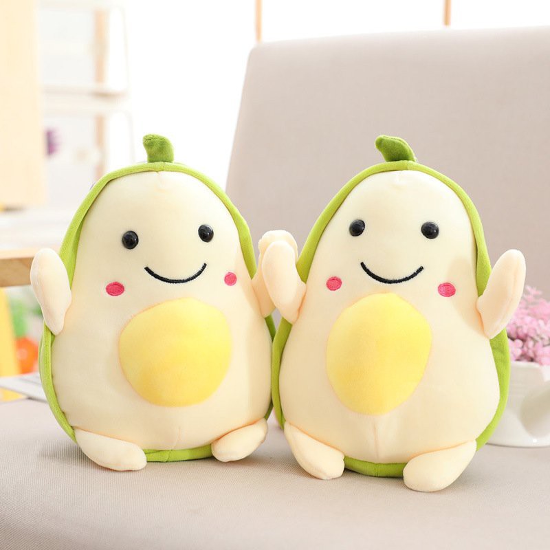 Gấu Bông Bơ Trứng Size 20cm - Gối Ôm Mềm Mại Siêu Cute