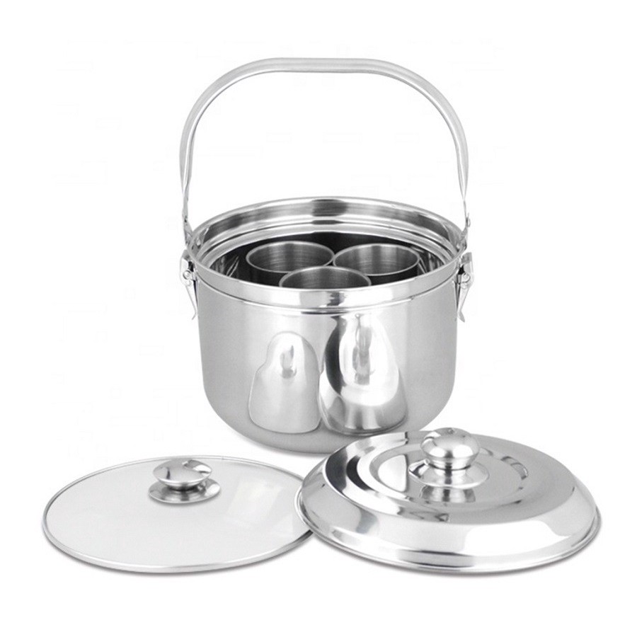 Nồi ủ nhiệt inox 5.2L nấu ăn đơn giản và tiết kiệm năng lượng - Hàng thanh lý( giao mẫu ngẫu nhiên)