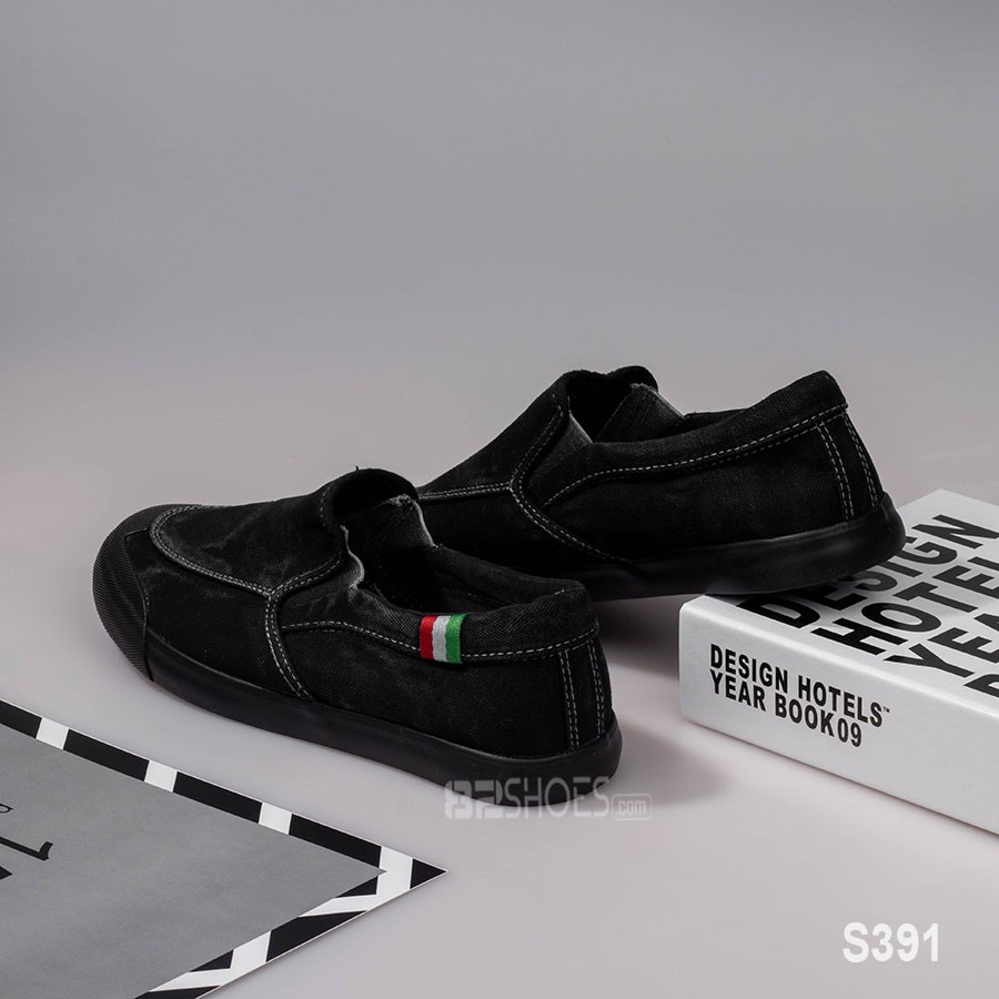 [XẢ KHO, LẺ SIZE] Giày lười nam - Slip on nam vải - Mã A1390 | BigBuy360 - bigbuy360.vn