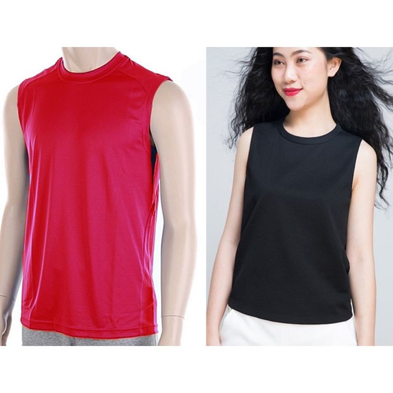 ÁO THUN BA LỖ THỂ THAO NAM,NỮ  VẢI THUN LẠNH