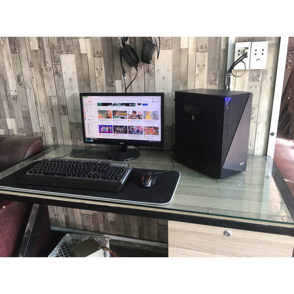 Cấu hình VP02 : thùng PC + màng hình LCD 19 inch | BigBuy360 - bigbuy360.vn