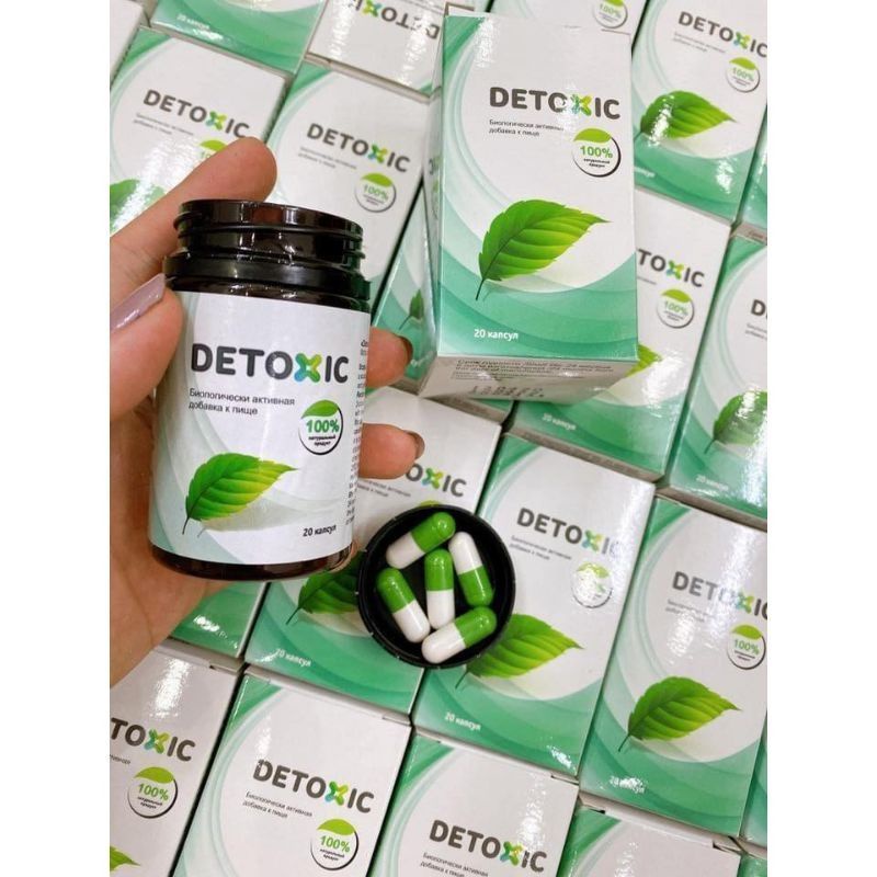 Detoxic Ký Sinh Trùng,Sạch ruột Chống Hôi Miệng