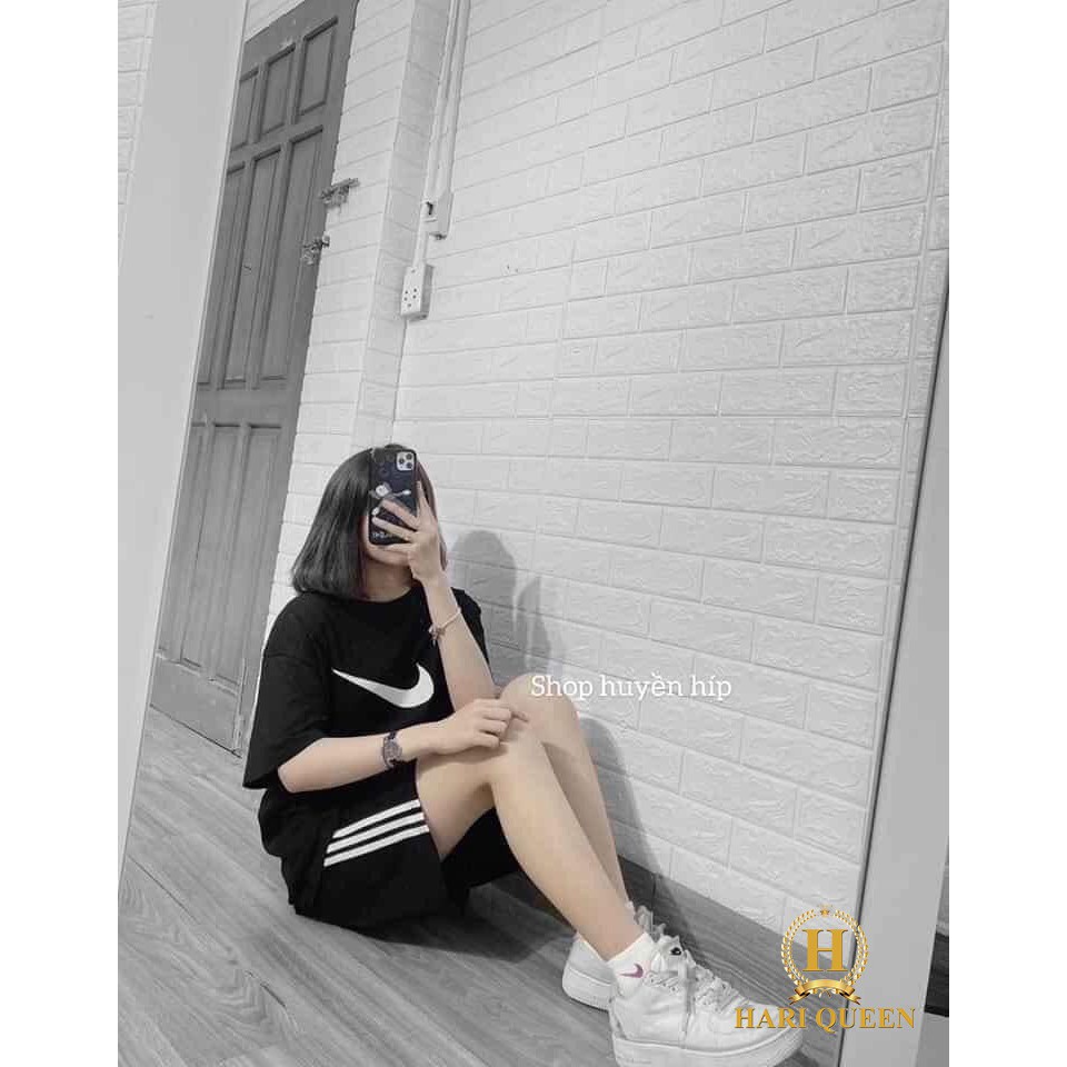 FREE SHIP ĐƠN TỪ 50K Quần đùi nữ 3 sọc cá tính