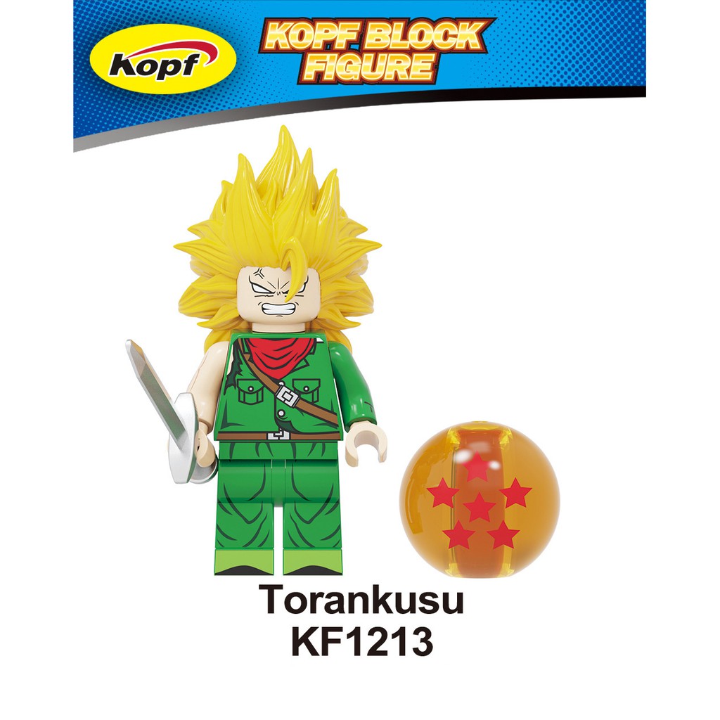 Minifigures Các Mẫu Nhân Vật 7 Viên Ngọc Rồng Dragon Ball Goku Mẫu Mới Ra Siêu Đẹp KF6098