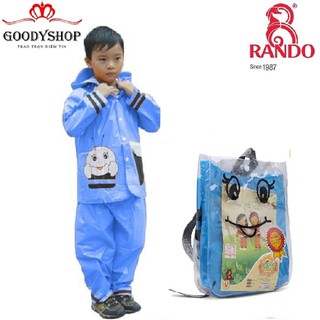 <Đáng Yêu> Áo mưa Rando trẻ em bộ ong mật CSPS-16 Size 1 cho bé có chiều cao từ 0,8 - 0,9m GOODYSHOP