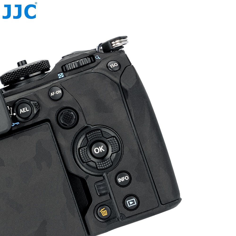 JJC OM-1 Da máy ảnh, Miếng dán bảo vệ trang trí thân máy ảnh dành cho hệ thống Olympus OM OM-1 OM1, Phim che phủ 3M không dư lượng chống xước, Phụ kiện máy ảnh DSLR