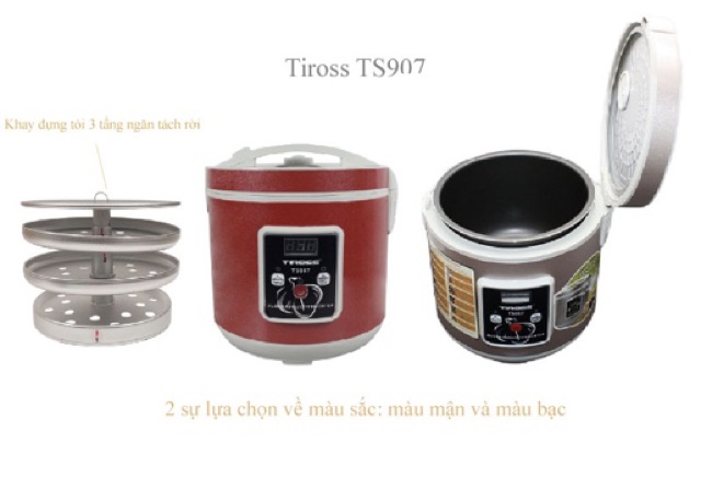 MÁY LÀM TỎI ĐEN TIROSS TS907 6 lÍT CÔNG NGHỆ BA LAN