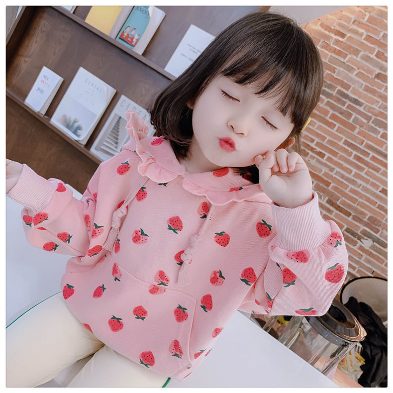 Áo sweater phong cách Hàn Quốc thời trang mùa thu cho bé gái