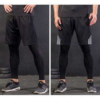 Quần legging nam siêu co giãn