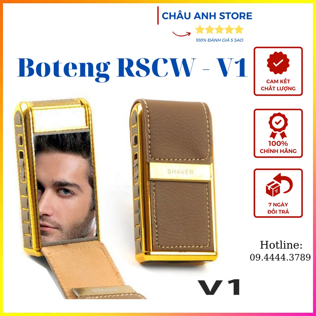 Máy cạo râu Boteng RSCW - V1 - Cạo Râu Boteng Tiện Dụng (Có ảnh thực tế)