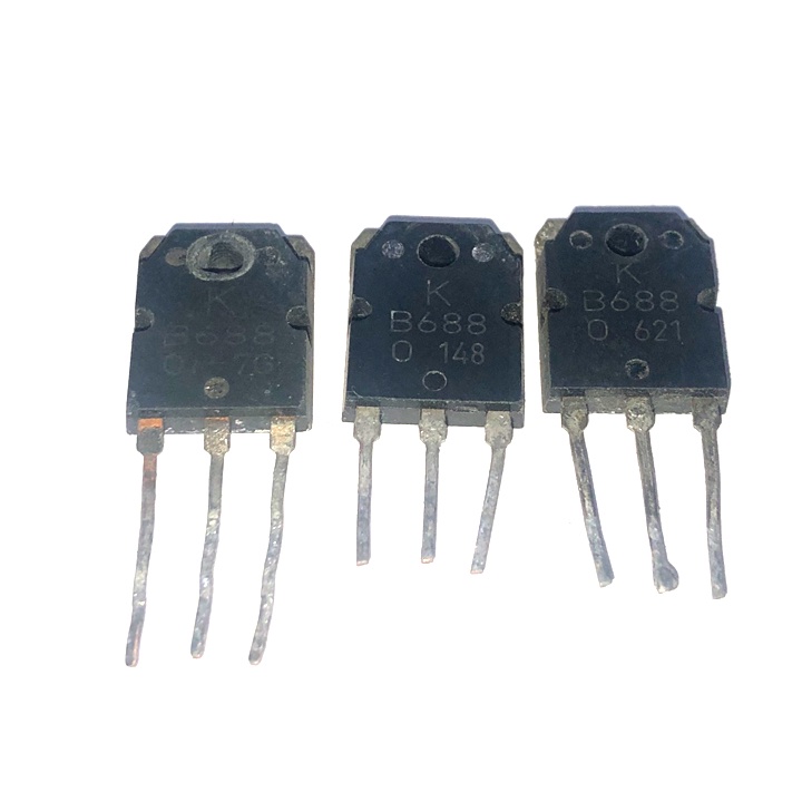 Transistor B688 8A 120V KB688 sò âm thanh lưng đồng tháo máy chân dài