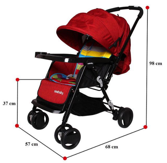 Xe đẩy Seebaby T11 , 2 chiều 3 tư thế (hàng chính hãng)