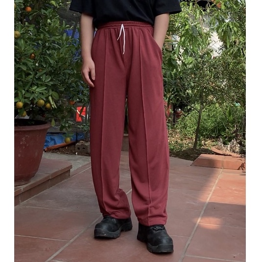Quần gân ống suông phong cách hàn quốc dễ mặc dễ phối, big size M-5XL