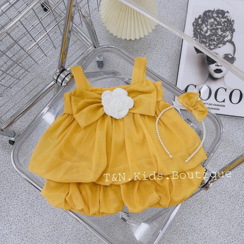 Quần áo trẻ em, bộ bé gái, size 6-18kg