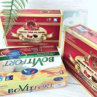Trùng Thảo Ăn Ngon, BoVitFort - Nâng Cao Sức Khỏe - Tăng Cường Đề Kháng