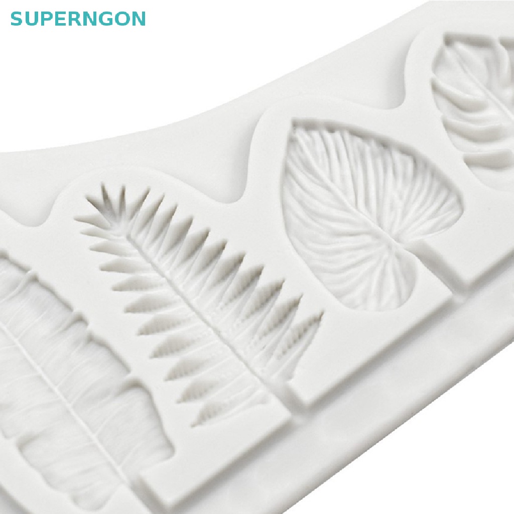 Khuôn Silicone Tạo Hình Chiếc Lá Trang Trí Bánh