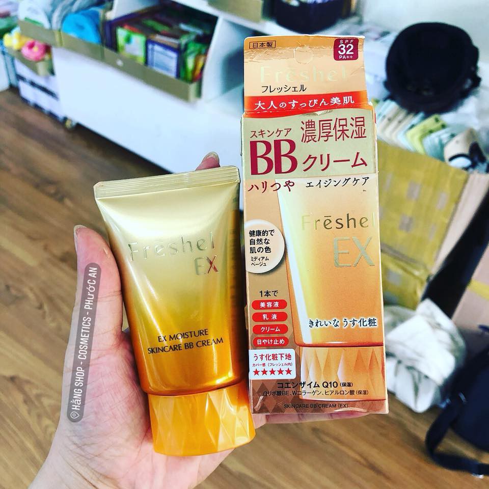 Kem trang điểm chống nắng Mineral BB Mineral Kanebo Freshel