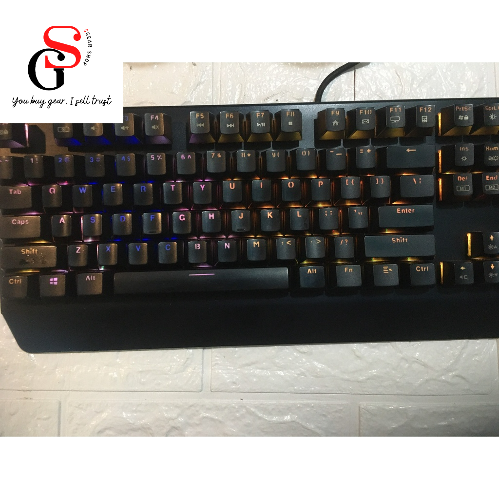 Bàn Phím Cơ I-Rocks K60M RGB Red+ Blue Switch Cherry