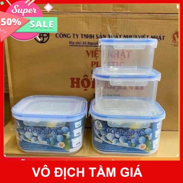 BỘ 3 HỘP ĐỰNG THỰC PHẨM VIỆT NHẬT (6532)