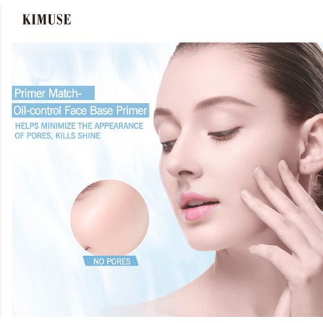[Hàng mới về] Kem lót trang điểm Kimuse 6ml che phủ lỗ chân lông lâu trôi | BigBuy360 - bigbuy360.vn