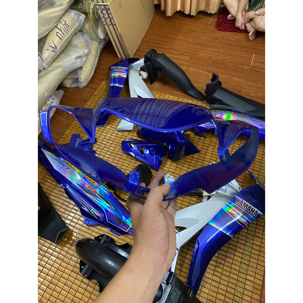 Dàn áo Sirius hàng Việt Nam loại 1 màu Xanh Dương