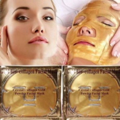 Combo 10 miếng mặt nạ mặt Gold Bio Collagen Facial Mask