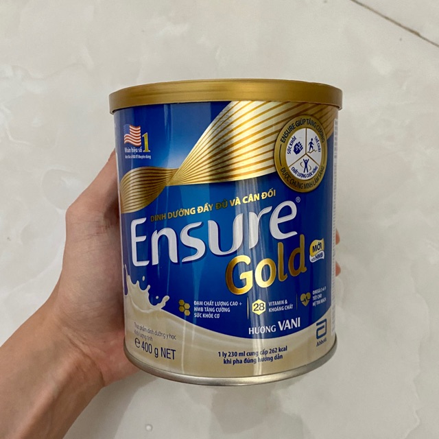 (08/11/2021) Sữa bột Ensure Gold Abbott (HMB) 400g