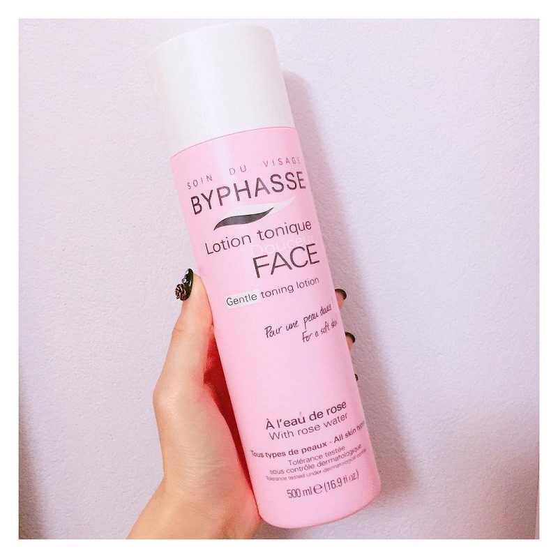 Nước Hoa Hồng Dưỡng Da Byphasse Douceur Face Toner Lotion 500ml