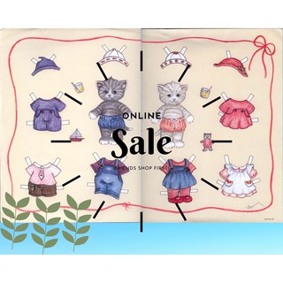 Búp bê giấy Cute Cat