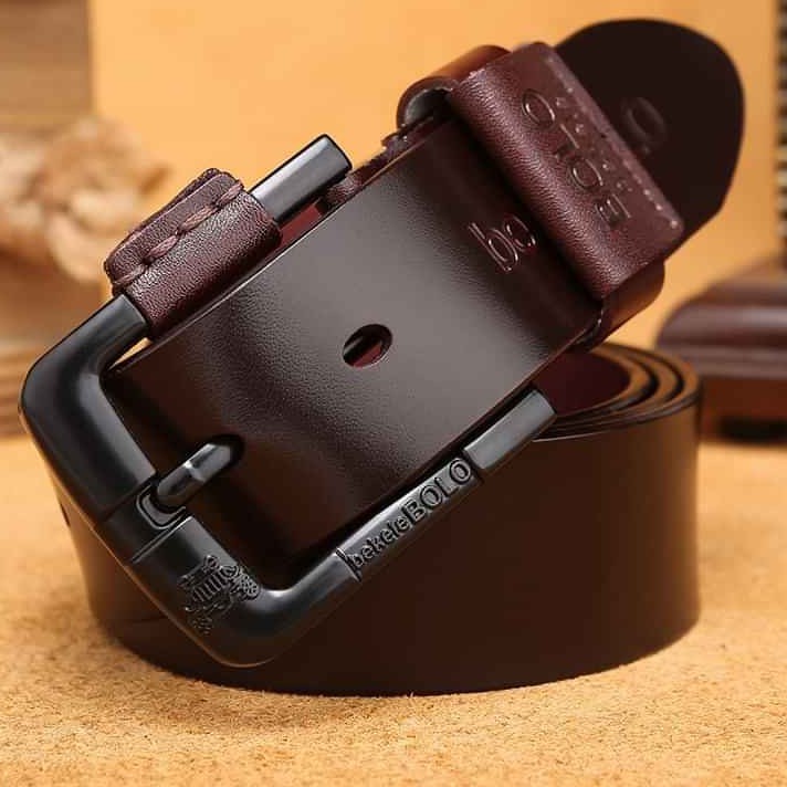 Thắt Lưng Nam Bekele BoLo - Dây Nịt Nam Da Bò Cao Cấp