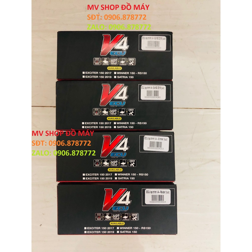 ECU lập trình ATE V4 và bộ AFR 4.9 dành cho xe Ex150/Ex155 VVA/Winner Sonic/Raider Satria/Vario. Yêu Thích ❤️❤️❤️