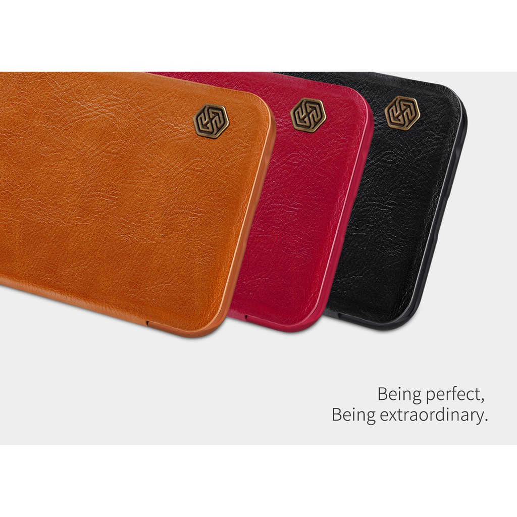 Bao da SamSung Galaxy J4+ Plus chính hãng Nillkin QIN | BigBuy360 - bigbuy360.vn