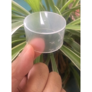 Cốc đong ml, cốc đong, cốc chia vạch 10ml bằng nhựa, loại 20ml, 50ml