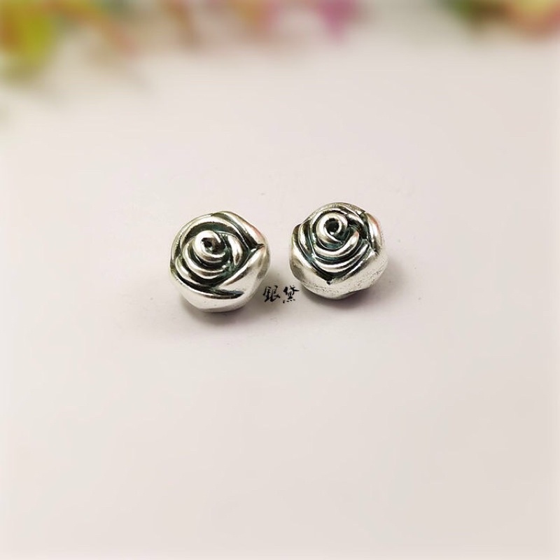 Charm bạc hoa hồng - MH689