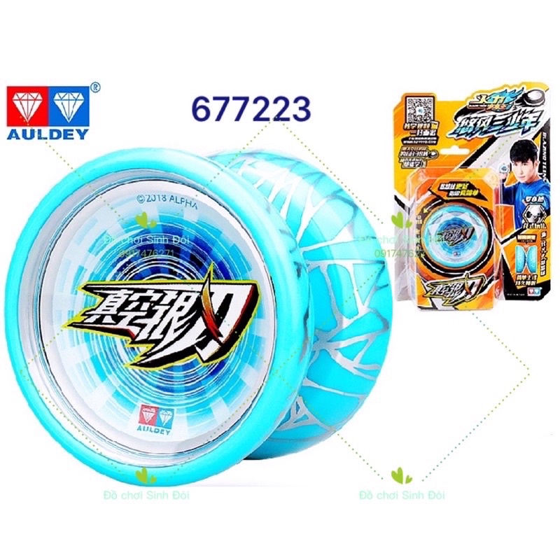 ĐỒ CHƠI YOYO AULDEY 677233 - xanh lợt- tặng 2 dây