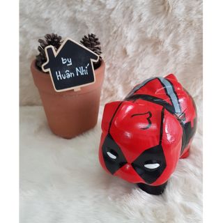 Heo đất handmade - Deadpool