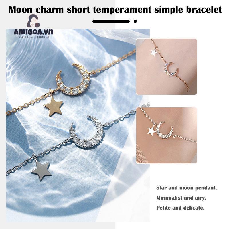 ✨✨Vòng tay mặt trăng sao hot trend phong cách hàn quốc