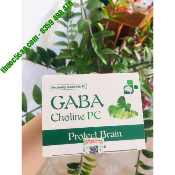 [GIÁ GỐC] GABA Choline PC viên uống bổ não, giảm stress - Hộp 60 viên