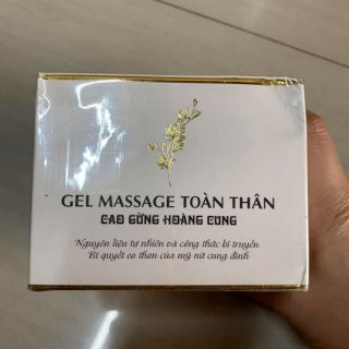 GEL MASSAGE TOÀN THAN cao gừng hoàng cung